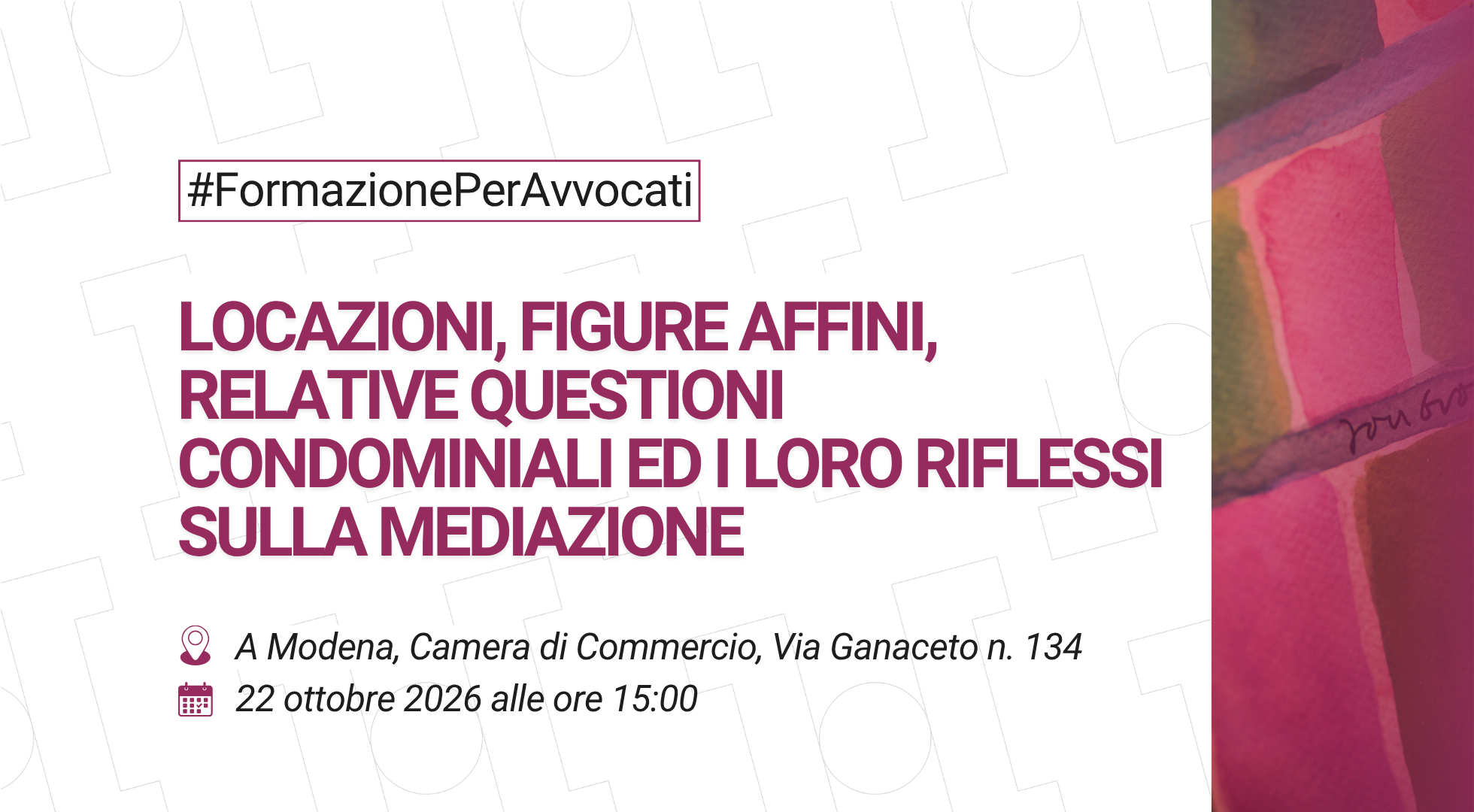 Locazione, figure affini, relative questioni condominiali ed i loro riflessi sulla mediazione